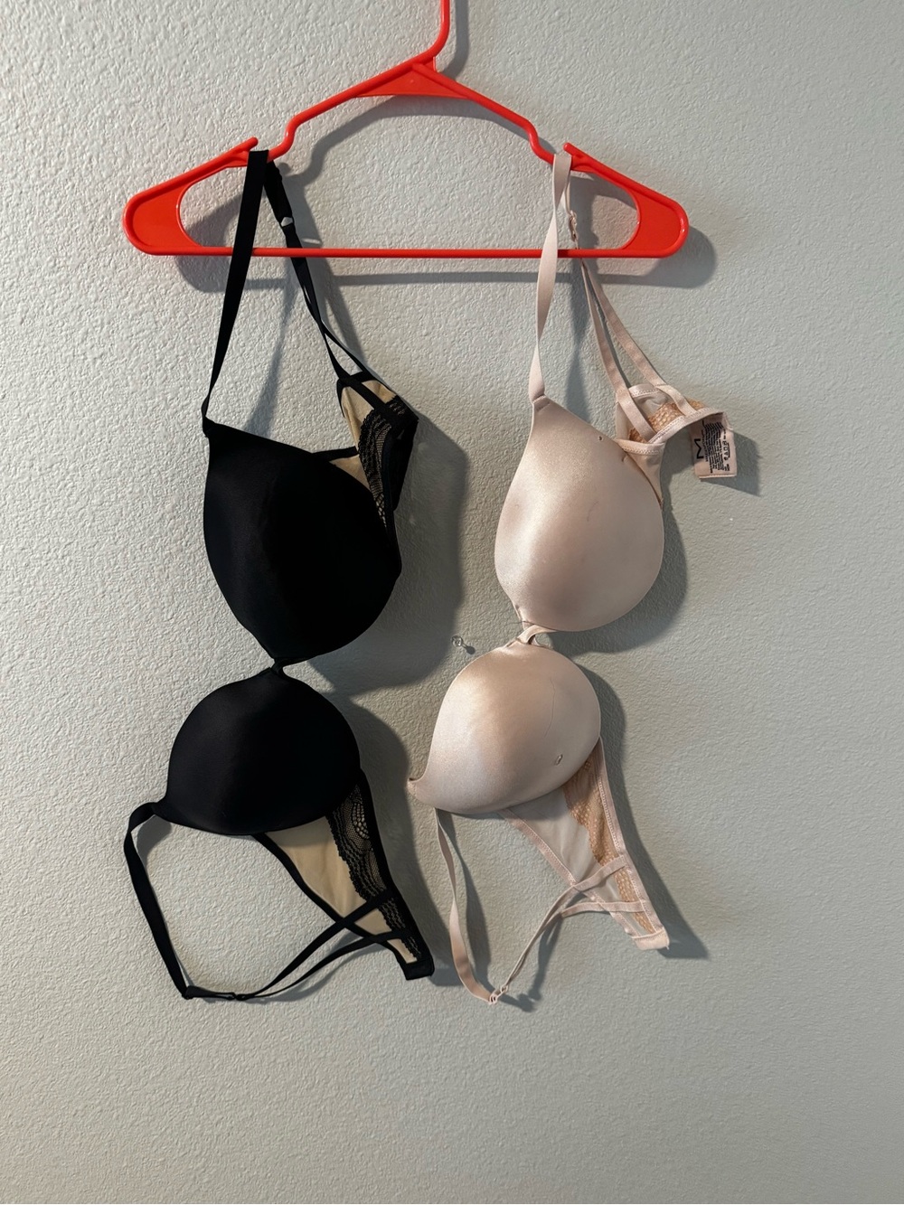 Two Piece Push Up Bras Size 34D